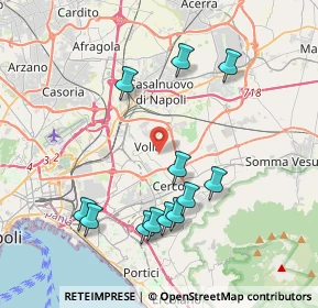 Mappa Centro Comm.Le Ginestre, 80040 Volla NA, Italia (4.28417)