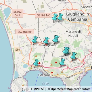 Mappa Via Francesco Cilea, 80010 Quarto NA, Italia (3.99231)