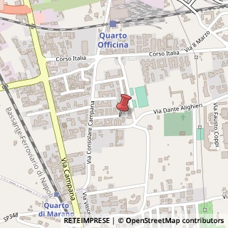 Mappa Via Francesco Cilea, 10, 80010 Quarto, Napoli (Campania)