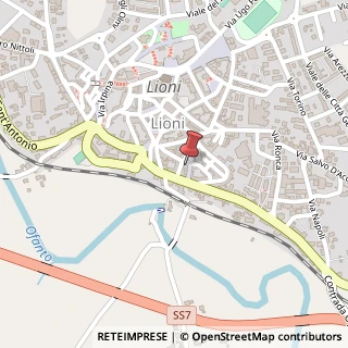 Mappa Vico I Convento, 26, 83047 Lioni, Avellino (Campania)