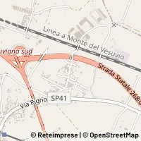 Kaart Somma Vesuviana
