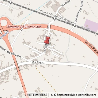 Mappa Via colle 80, 80049 Somma Vesuviana, Napoli (Campania)