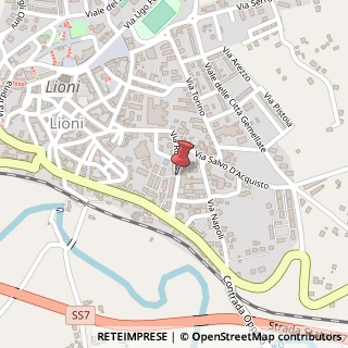 Mappa Via Ronca, 60, 83047 Lioni, Avellino (Campania)