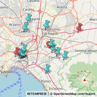 Mappa Via Tito Livio, 80040 Volla NA, Italia (4.59563)
