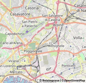 Mappa Via Cupa del Principe, 80143 Napoli NA, Italia (2.439)