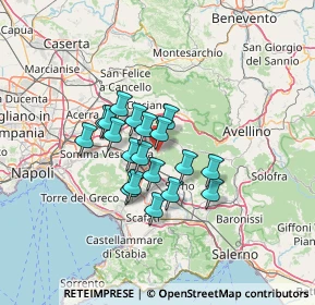 Mappa Via San Martino, 80036 Palma Campania NA, Italia (10.05368)
