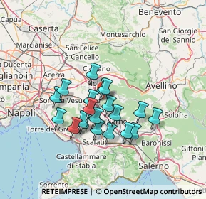 Mappa Via San Martino, 80036 Palma Campania NA, Italia (11.814)