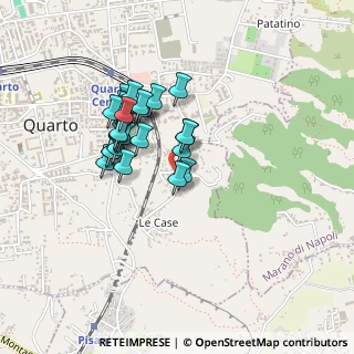 Mappa Via Pablo Picasso, 80010 Quarto NA, Italia (0.38214)