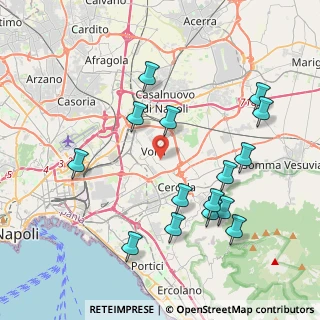 Mappa Via Giuseppe Verdi, 80040 Volla NA, Italia (4.582)