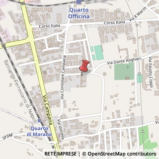 Mappa Via Dante Alighieri, 15, 80010 Quarto, Napoli (Campania)