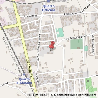 Mappa Via Dante Alighieri, 21, 80010 Quarto, Napoli (Campania)
