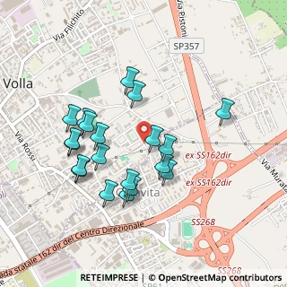Mappa Via Vittorio Alfieri, 80040 Volla NA, Italia (0.4715)