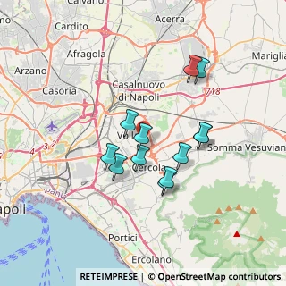 Mappa Via Vittorio Alfieri, 80040 Volla NA, Italia (3.10917)