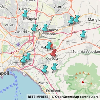 Mappa Via Vittorio Alfieri, 80040 Volla NA, Italia (4.63417)