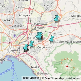 Mappa Via Vittorio Alfieri, 80040 Volla NA, Italia (3.01083)