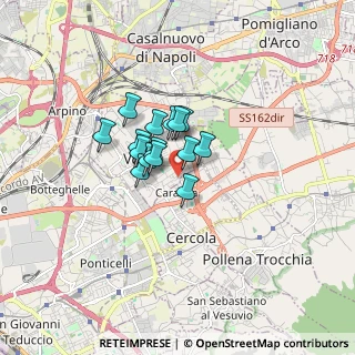 Mappa Via Vittorio Alfieri, 80040 Volla NA, Italia (1.02867)