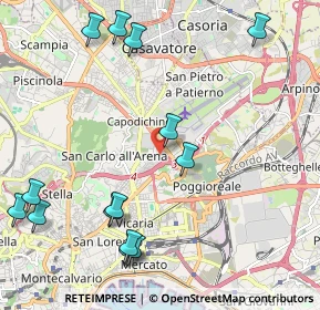 Mappa Via Filippo Maria Briganti, 80144 Napoli NA, Italia (2.82429)