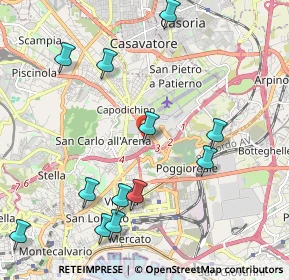 Mappa Via Filippo Maria Briganti, 80144 Napoli NA, Italia (2.5725)