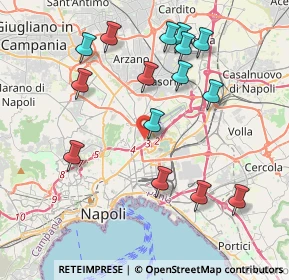 Mappa Via Filippo Maria Briganti, 80144 Napoli NA, Italia (4.44733)