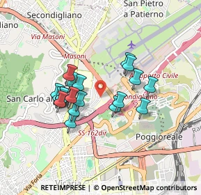 Mappa Via Ferdinando de Lucia, 80144 Napoli NA, Italia (0.7745)
