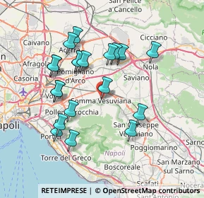 Mappa Via S. Domenico, 80049 Somma Vesuviana NA, Italia (7.513)