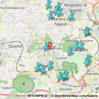 Mappa Via Vicinale Soffritto, 80126 Marano di Napoli NA, Italia (2.9165)