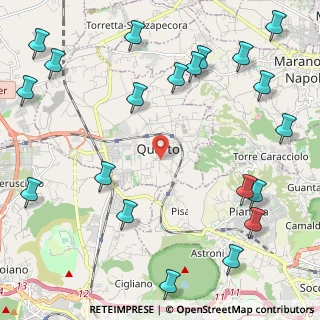 Mappa Via de Vivo, 80010 Quarto NA, Italia (3.2435)
