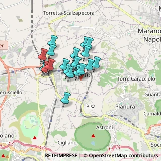 Mappa Via de Vivo, 80010 Quarto NA, Italia (1.3095)