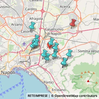 Mappa Piazzale Vesuvio, 80040 Volla NA, Italia (3.07929)