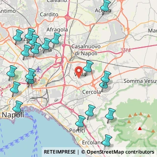 Mappa Via Roma P.co Vesuvio, 80040 Volla NA, Italia (6.164)