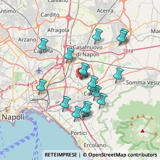 Mappa Piazzale Vesuvio, 80040 Volla NA, Italia (3.75222)