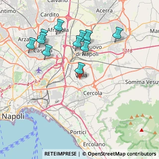 Mappa Piazzale Vesuvio, 80040 Volla NA, Italia (4.48364)