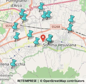 Mappa Via Orlando, 80071 Somma Vesuviana NA, Italia (2.265)