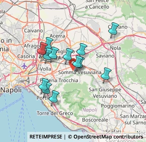 Mappa Via Orlando, 80071 Somma Vesuviana NA, Italia (6.20385)