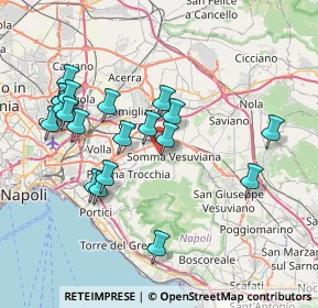 Mappa Via Orlando, 80071 Somma Vesuviana NA, Italia (8.2695)