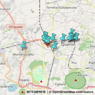 Mappa Via Giovanni Paisiello, 80010 Quarto NA, Italia (1.456)