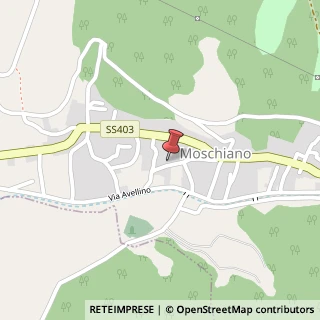 Mappa Via Umberto Nobile, 89, 83020 Moschiano, Avellino (Campania)