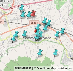 Mappa Via Camillo Benso Conte di Cavour, 80049 Somma Vesuviana NA, Italia (1.7225)