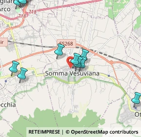 Mappa Via Camillo Benso Conte di Cavour, 80049 Somma Vesuviana NA, Italia (3.01214)