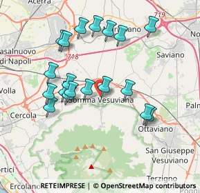 Mappa Via Camillo Benso Conte di Cavour, 80049 Somma Vesuviana NA, Italia (3.87474)