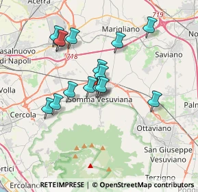 Mappa Via Camillo Benso Conte di Cavour, 80049 Somma Vesuviana NA, Italia (3.39133)