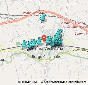 Mappa Via Camillo Benso Conte di Cavour, 80049 Somma Vesuviana NA, Italia (0.623)