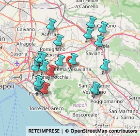 Mappa Via Camillo Benso Conte di Cavour, 80049 Somma Vesuviana NA, Italia (7.7945)