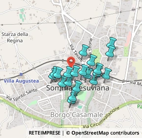 Mappa Via Camillo Benso Conte di Cavour, 80049 Somma Vesuviana NA, Italia (0.3735)