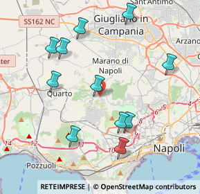 Mappa Via Vicinale Soffritto, 80016 Marano di Napoli NA, Italia (4.48)