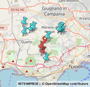 Mappa Via Vicinale Soffritto, 80016 Marano di Napoli NA, Italia (3.1275)