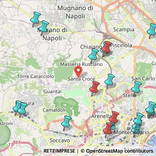 Mappa Piazza S. Croce, 80131 Napoli NA, Italia (3.5305)