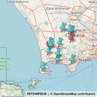 Mappa Via Matilde Serao, 80078 Monterusciello NA, Italia (6.19167)