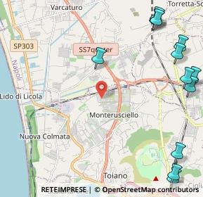 Mappa Pozzuoli Città Metropolitana di Napoli IT, 80078 Monterusciello NA, Italia (3.53417)