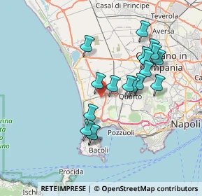 Mappa Pozzuoli Città Metropolitana di Napoli IT, 80078 Monterusciello NA, Italia (7.03222)